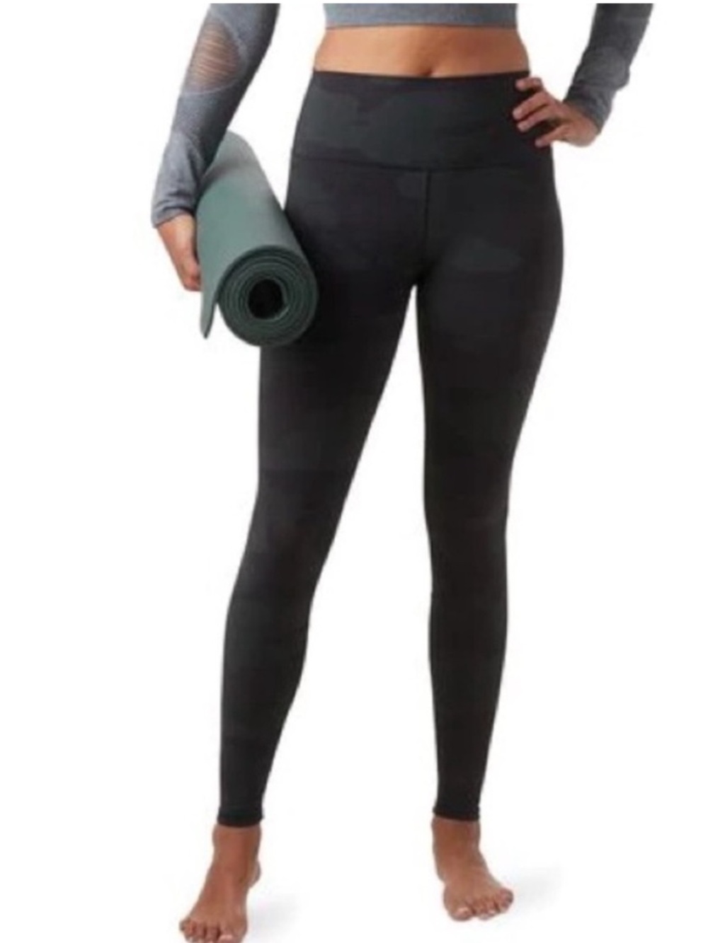 alo Yoga High-Waist Vapor Legging Camo XS
